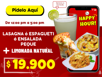 Promo Pizza Happy Hour